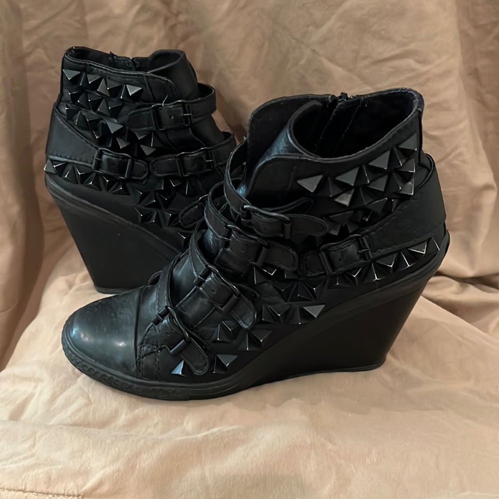 Ash limited wedge sneakers
